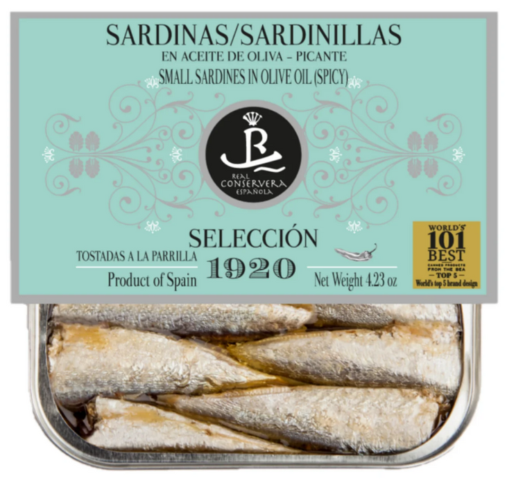 【西班牙直送】 Seleccion 1920 - 橄欖油浸辣味小沙甸魚