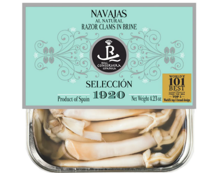 Selection 1920 - Cockles in Brine - Origin " Galician estuaries" (120g) -