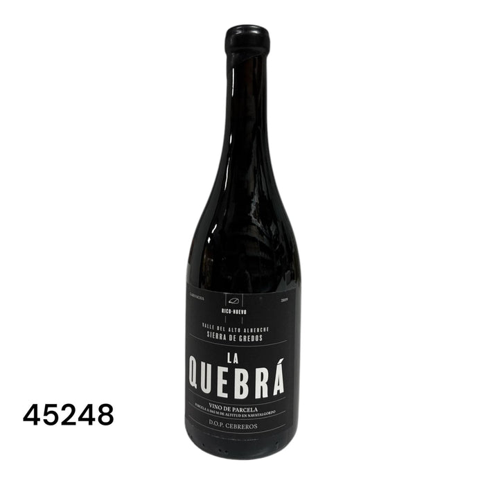 La Quebrá 2019 13%, 100 Red Garnacha紅酒