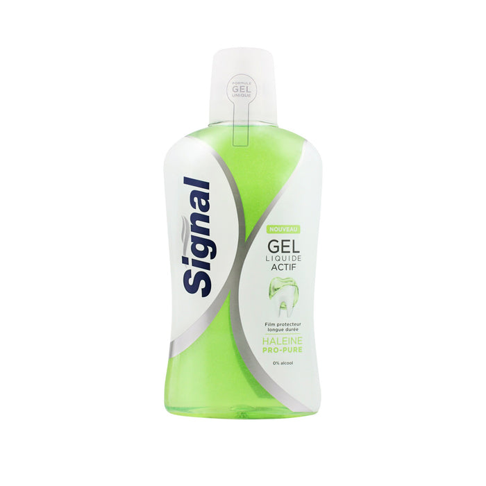 Signal - Fresh Breath Liquid Gel Mouthwash 500ml