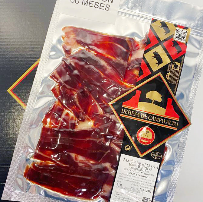 Hand-Carved 60-Months 100% Iberico Bellota Ham (Vacuum Packaging)
