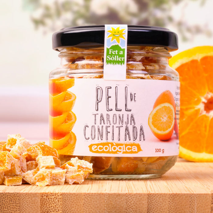 Candied Organic Orange Peel 蜜餞天然有機橙皮 (100g )
