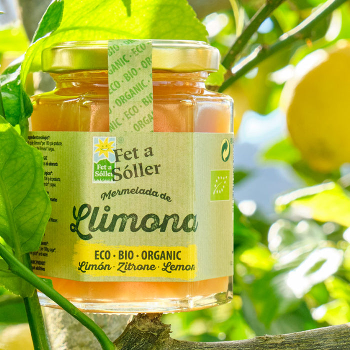 Fet A Sóller Natural Organic Lemon Jam (200g)