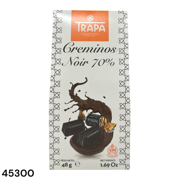Trapa - 濃滑70黑朱古力 - 48g
