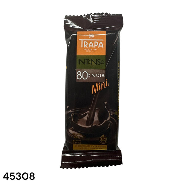 Trapa - 迷你濃郁80黑朱古力- 24g