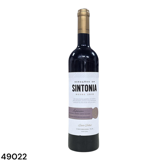 Sintonia  (Red / Touriga nacional & Cabernet Sauvignon & Aragonez)  Superior2019 Portugal